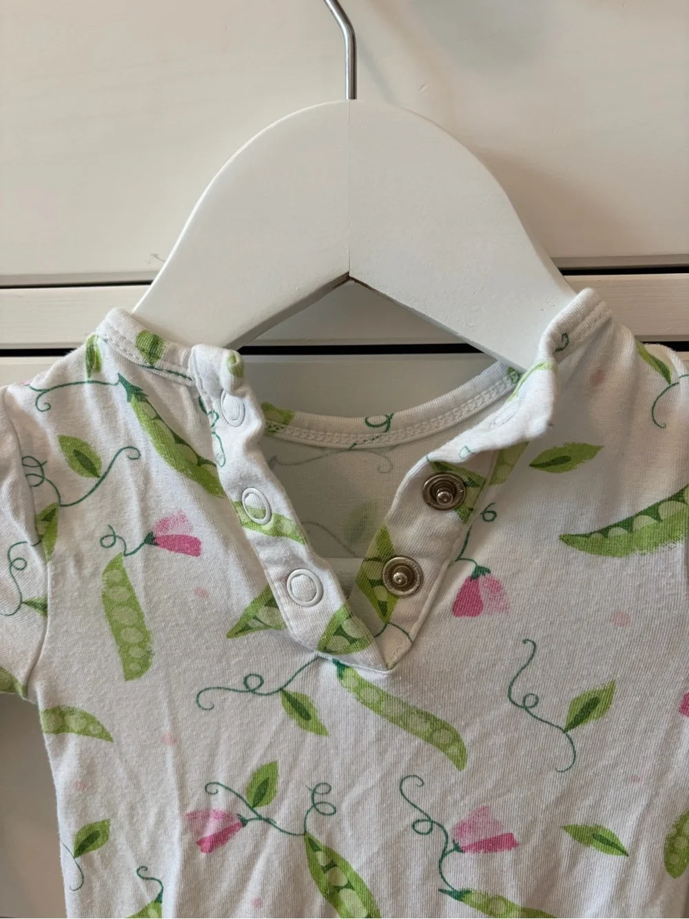 Angel Dear Sweet Pea Bamboo Gown Newborn 0-3 Months